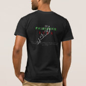 T-shirt La Palestine .3 noir (Dos)