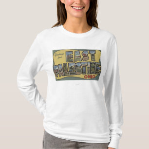 T-shirt La Palestine est, Ohio - grandes scènes de lettre