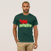 T-SHIRT LA PALESTINE LIBRE (Devant entier)
