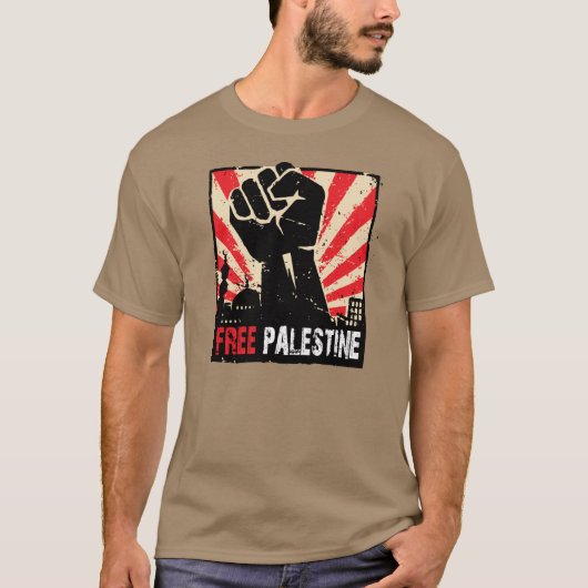 T-shirt la Palestine libre (Devant)