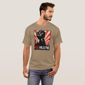T-shirt la Palestine libre (Devant entier)
