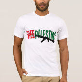 T-shirt La Palestine libre (Devant)