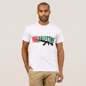 T-shirt La Palestine libre (Devant entier)