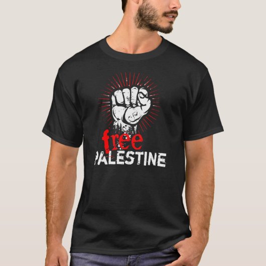 T-shirt la Palestine libre (Devant)