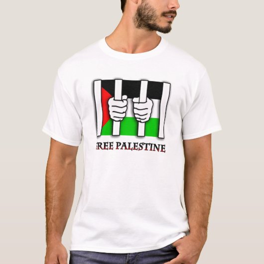 T-shirt La Palestine libre (Devant)