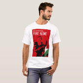 T-shirt La Palestine libre (Devant entier)