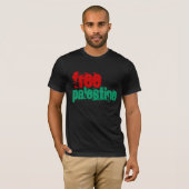 T-SHIRT LA PALESTINE LIBRE (Devant entier)