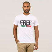 T-shirt La Palestine libre (Devant entier)