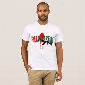 T-shirt La Palestine libre (Devant entier)