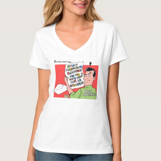 T-shirt La Palestine libre (Devant)