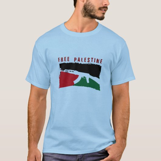 T-shirt La Palestine libre (Devant)