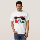 T-shirt La Palestine libre (Devant entier)