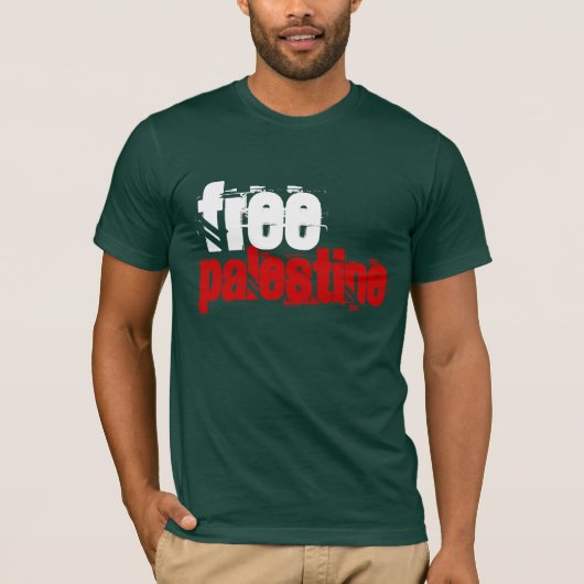 T-SHIRT LA PALESTINE LIBRE ! (Devant)
