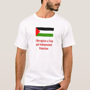T-shirt La PALESTINE LIBRE et INDÉPENDANTE