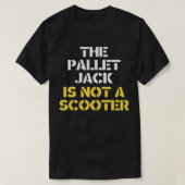 T-shirt La Palette Jack N'Est Pas Un Scooter (Design devant)
