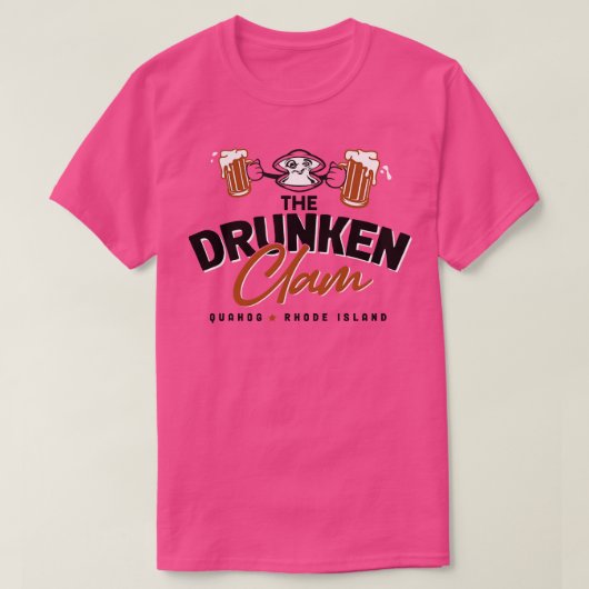 T-shirt La palourde ivre (Design devant)