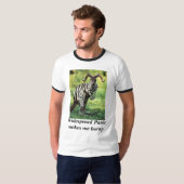 T-shirt la panique cornée et répandue me rend corné (Devant entier)