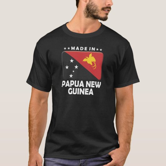 T-shirt La Papouasie-Nouvelle-Guinée a fait (Devant)