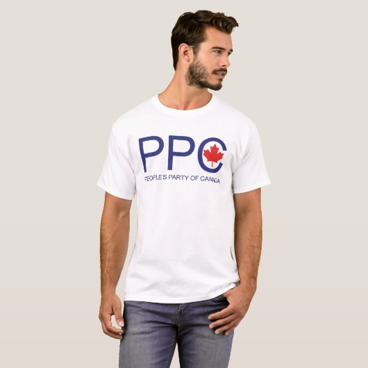 T-shirt La partie des personnes du Canada (Devant entier)