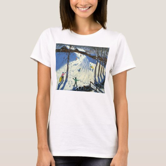 T-shirt La passerelle Morzine (Devant)