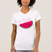 T-shirt La pastèque - tellement douce (Devant)