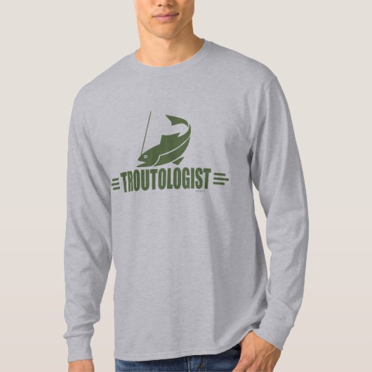 T-shirt La pêche à la truite (Devant)
