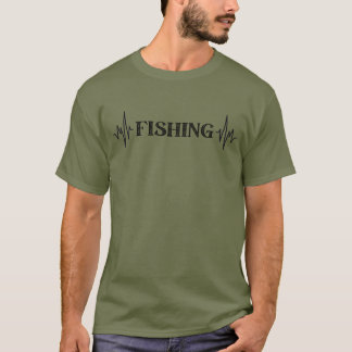 T-shirt La pêche est Cool de vie Conception de la pêche