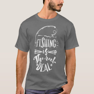 T-shirt La pêche est l'affaire du moulin