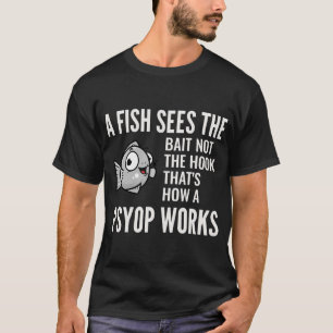 T-shirt La pêche est sous-estimée - j'adore la pêche