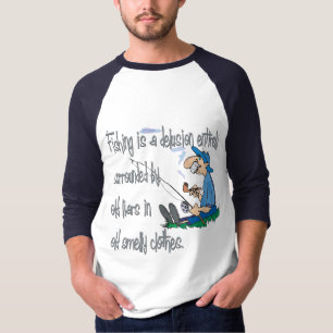 T-shirt La pêche est une illusion