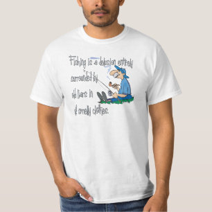 T-shirt La pêche est une illusion