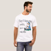 T-shirt La pêche est une illusion (Devant entier)