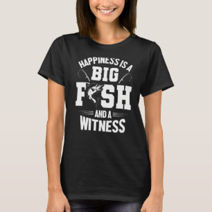 T-shirt La pêche résout la plupart de mes problèmes Fisher