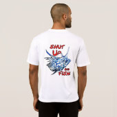 T-shirt La pêche sportive Mar1 a fermé et pêche (Dos entier)