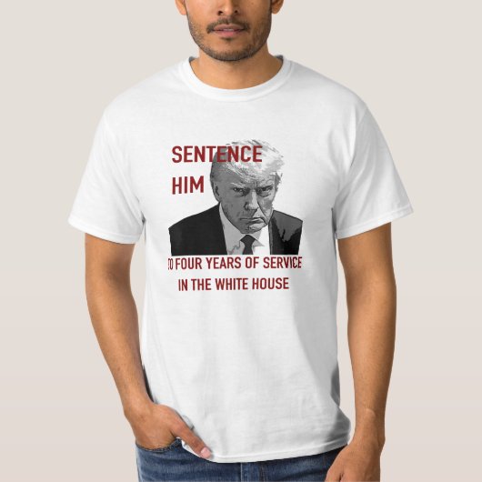 T-shirt La peine Trump (Devant)
