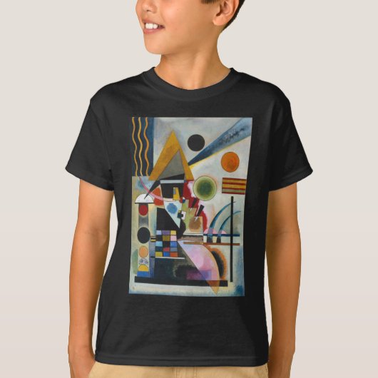 T-shirt La peinture Abstraite de Kandinsky (Devant)