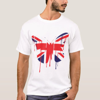 T-shirt La peinture de papillon court des enfants