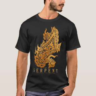 T-shirt La peinture murale du serpent