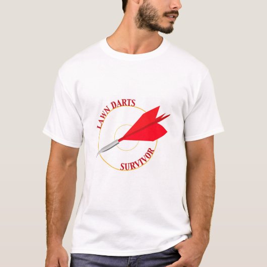 T-shirt La pelouse darde le survivant (Devant)