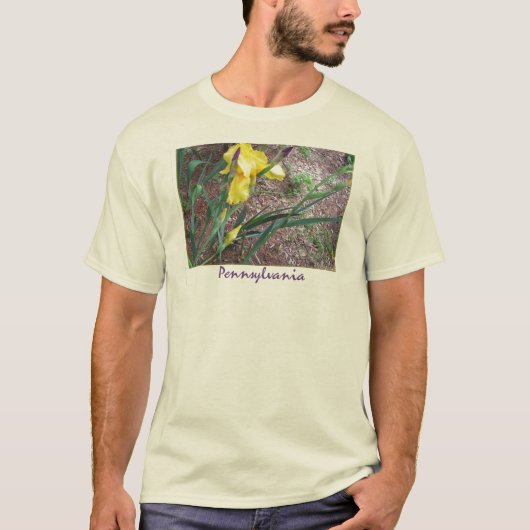 T-shirt La Pennsylvanie -- Iris (Devant)