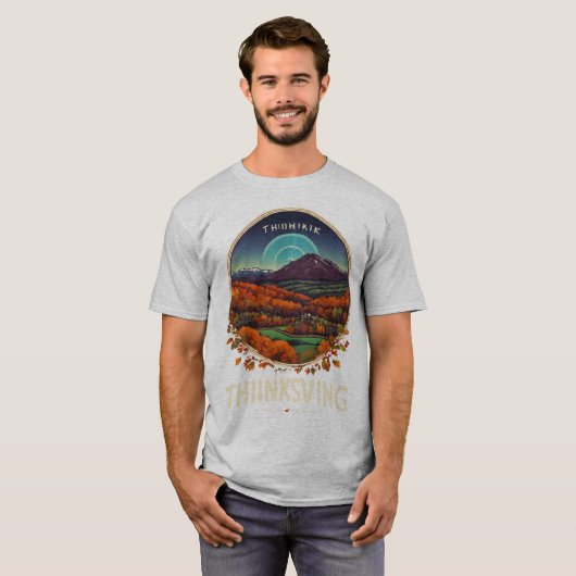 T-SHIRT LA PENSÉE (Devant entier)