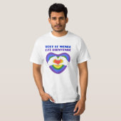 T-shirt La pensée du coeur (Devant entier)