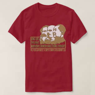 T-shirt La pensée marxiste-léniniste-Mao Zedong