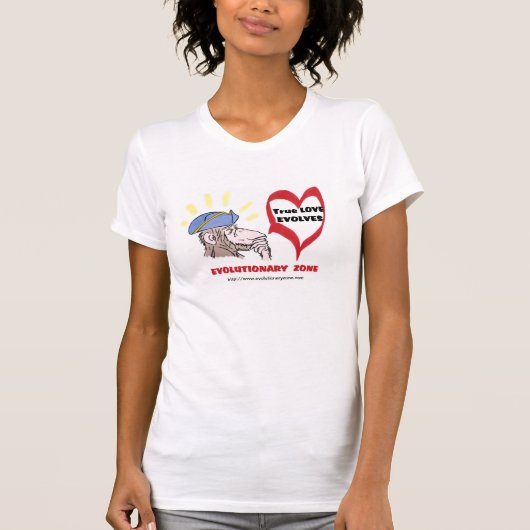 T-shirt La pensée révolutionnaire singe-VÉRITÉ AMOUR (Devant)