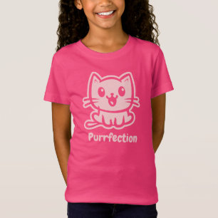 T-Shirt La perfection, Chat Anime Très Mignon
