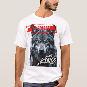 T-shirt "La perfection n'est qu'un roi"