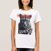 T-shirt "La perfection n'est qu'une reine" (Devant)