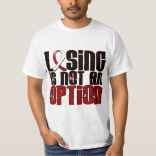T-shirt La perte n'est pas un Cancer de cou de tête