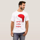T-shirt La petite aide de Père Noël (Devant entier)
