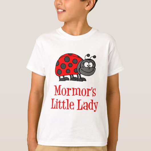 T-shirt La petite dame de Mormor (Devant)